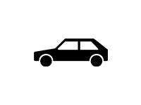 Symbol eines Autos als Icon für die indrive Fahrschule.